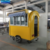 YG-LC-01S OEM Mobile Food Carts Food Van Caravan Fast Food Truck Push-pull sales window