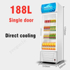 Vertical Glass Freezer Glass Freezer Single Door Freezer Double Door Freezer Three-door Freezer