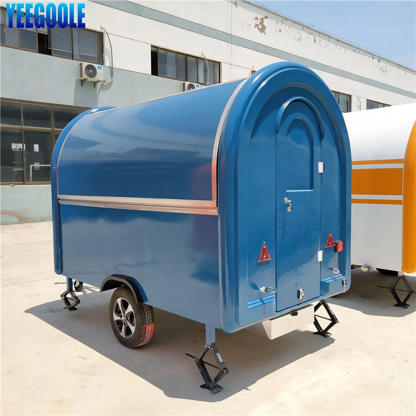  YG-LC-01S Mobile airstream hot dog cart fast food truck food truck trailer coffee vending food cart for sale in dubai