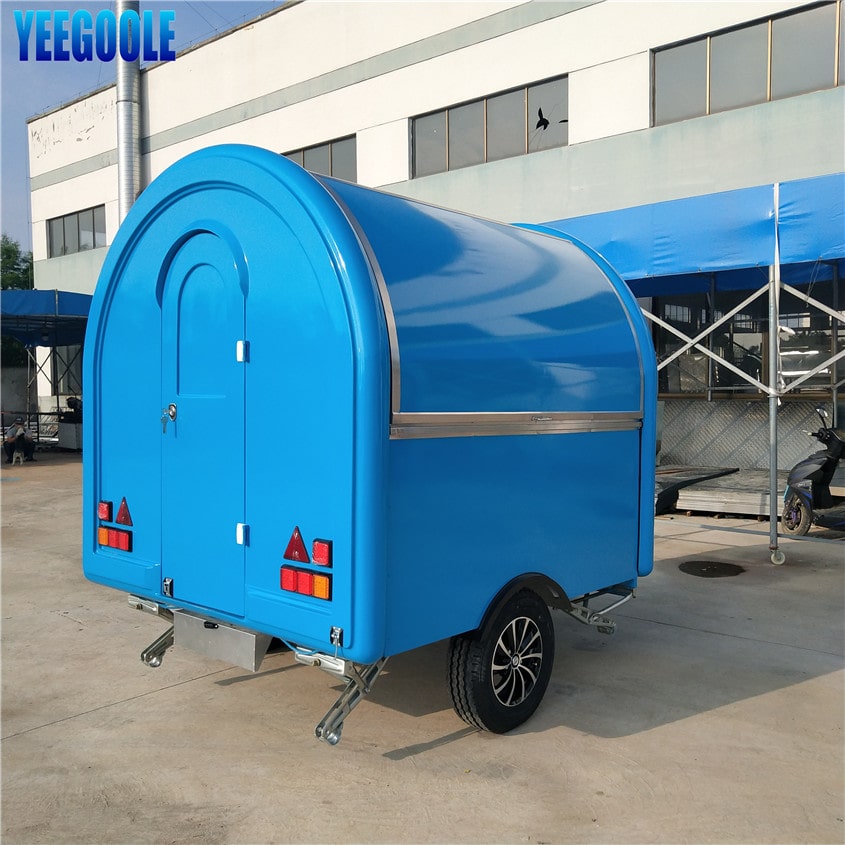 YG-LSS-01 Magnificent Mall Food Koisk, Food trailer Food Kiosk Snack Coffee Booth with Customize Design 