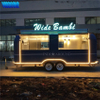 YG-TZ-66 Selling Fast Street Fast Food Truck for Sale with Stainless Steel