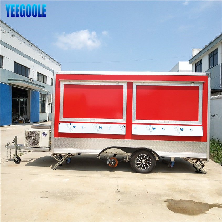 YG-FPR-04 Hot Sale Mobile Multifunctional Street Food Snack Car,fast Food Vans,electric Food Truck 