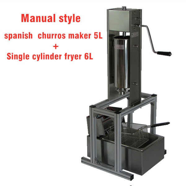  Spanish Churros Maker Churros Machine Churros Filling Machine Jam Filling Machine Deep Fryer Spanish Fritters Jam box