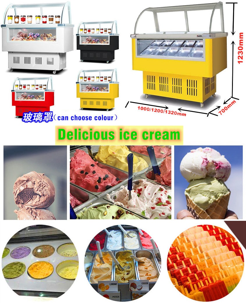 Ice Cream Display Ice Cream Freezer Ice Cream Storage