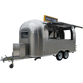 YG-TZ-66 New Mobile Food Cart Ice Cream Coffee Vending Cart For Sale