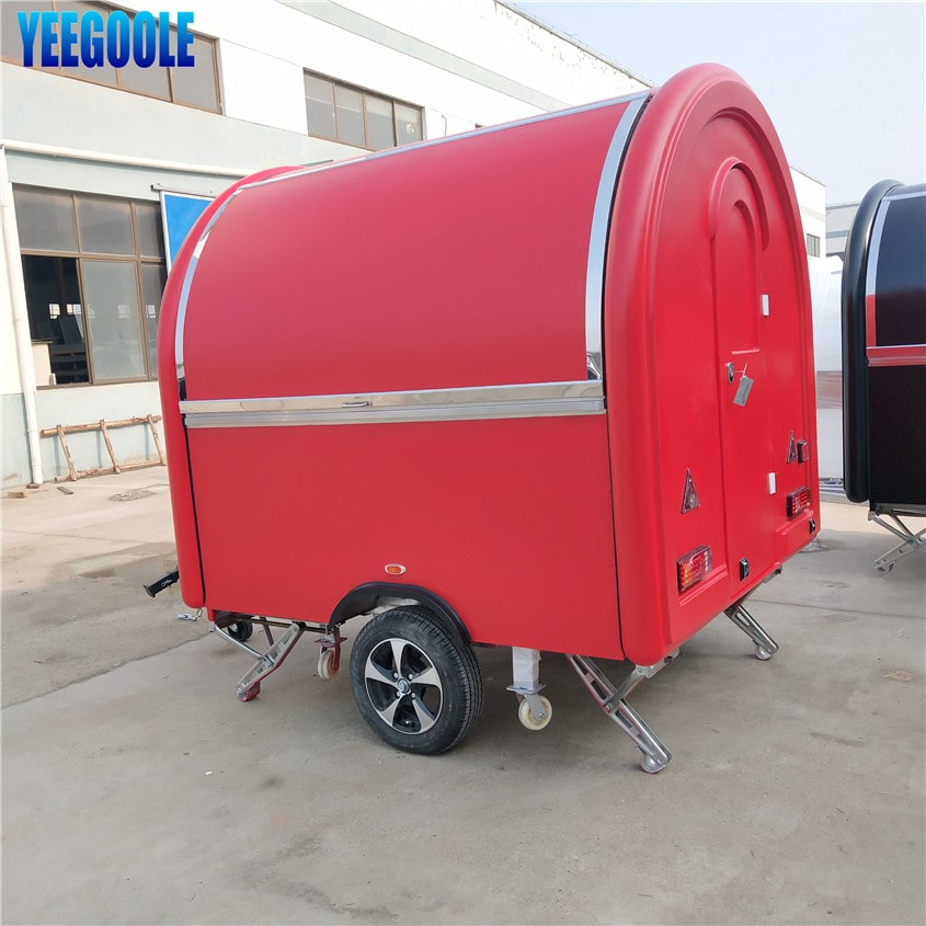 YG-LSS-01 Chinese Manufacturers Europe Catering trailer,Food Trucks, Mobile Food Trailer Used Food Trucks For Sale In Germany CE