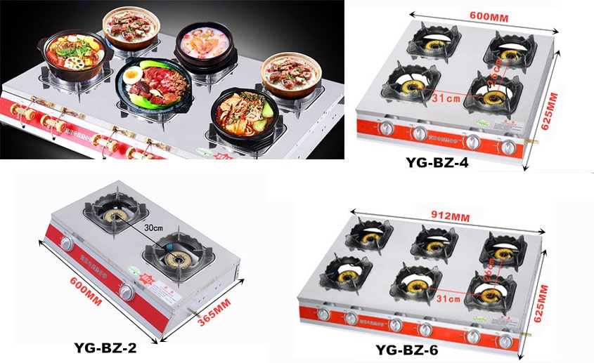 counter top gas stove，Clay pot stove，stove Yeegoole Food Vehicle